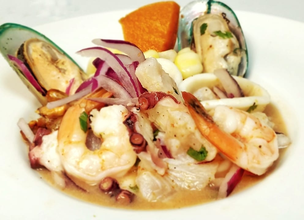 Ceviche Mixto (Swai).