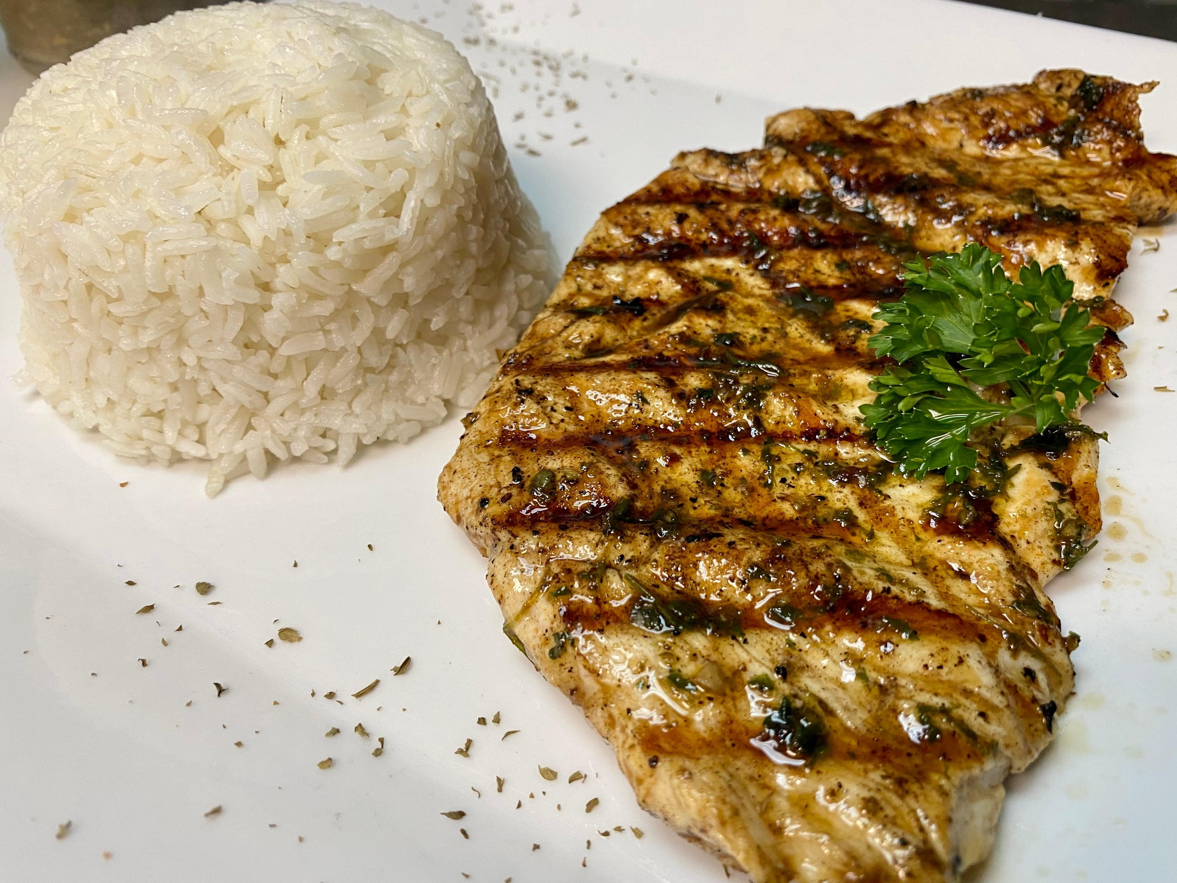 Pechuga De Pollo A La Parrilla.