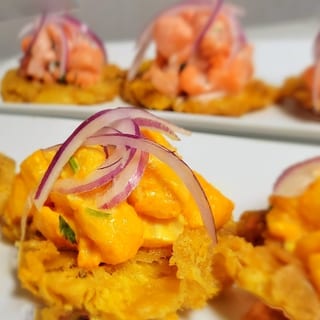 Tostones Acevichados