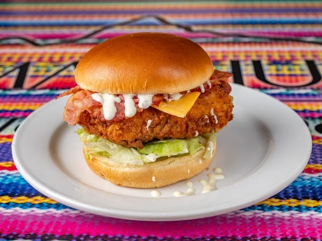 Crispy Chicken Sandwich.