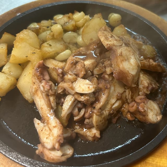 Pulpo a La Parrilla.